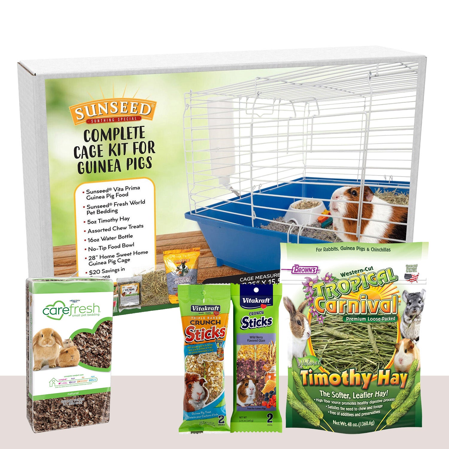 Guinea Pig Supplies Set